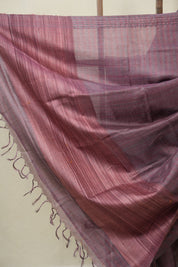 Pink Tussar Silk Saree - SRPTSS1824