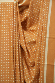 Orange HBP Cotton Saree - SROCS3563