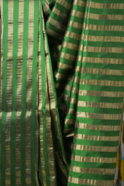 Green Gold Silk Paithani Saree - Saavari - SSGGSPS22
