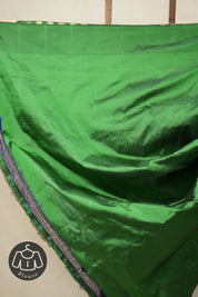Green Gold Silk Paithani Saree - Saavari - SSGGSPS22