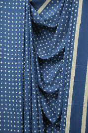 Blue HBP Cotton Saree - SRBCS3564