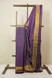 Purple Rajkot Patola Silk Saree - SRPRPSS594