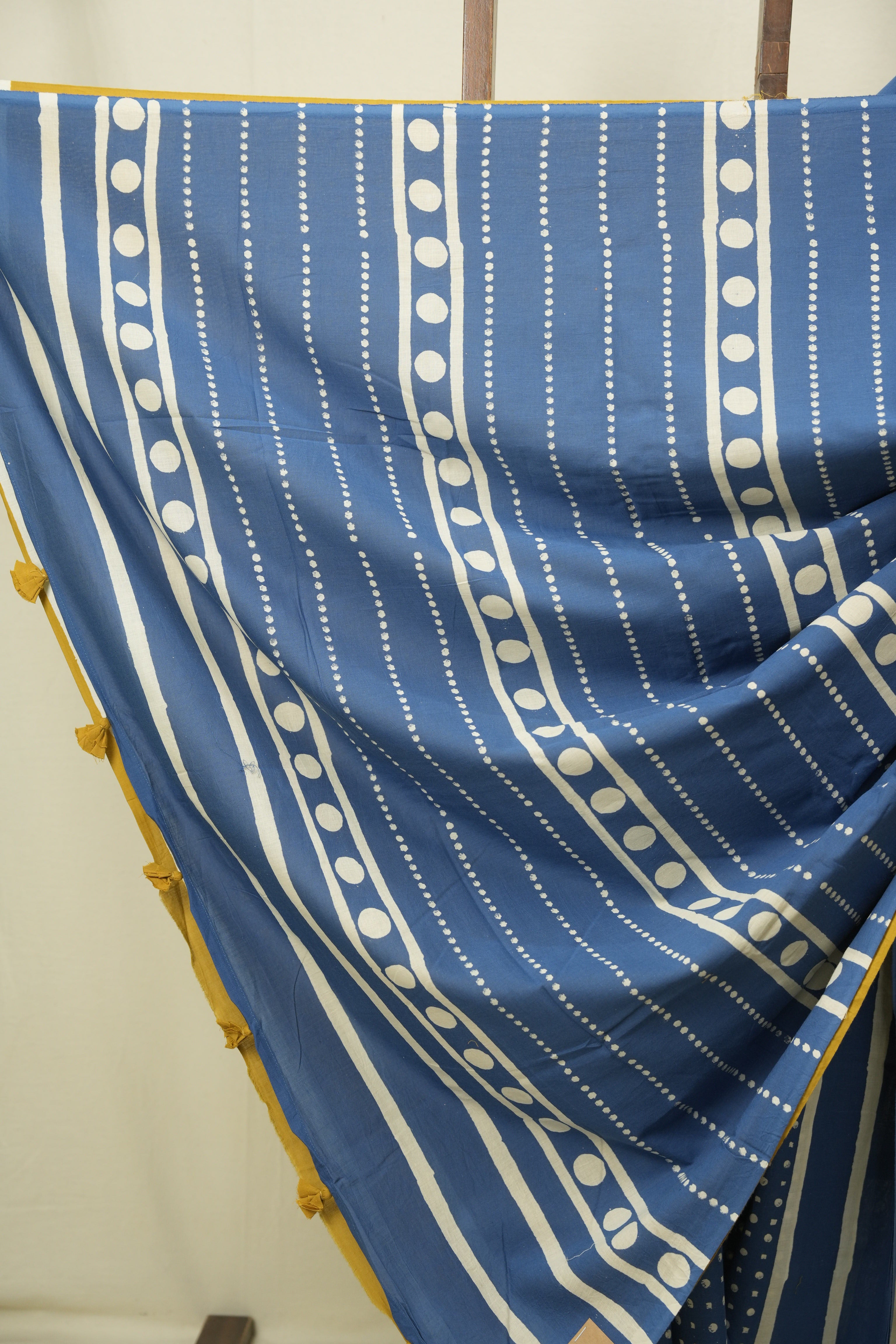 Blue HBP Cotton Saree - SRBCS3564