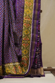 Purple Rajkot Patola Silk Saree - SRPRPSS594