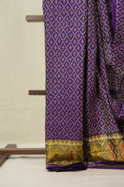 Purple Rajkot Patola Silk Saree - SRPRPSS594