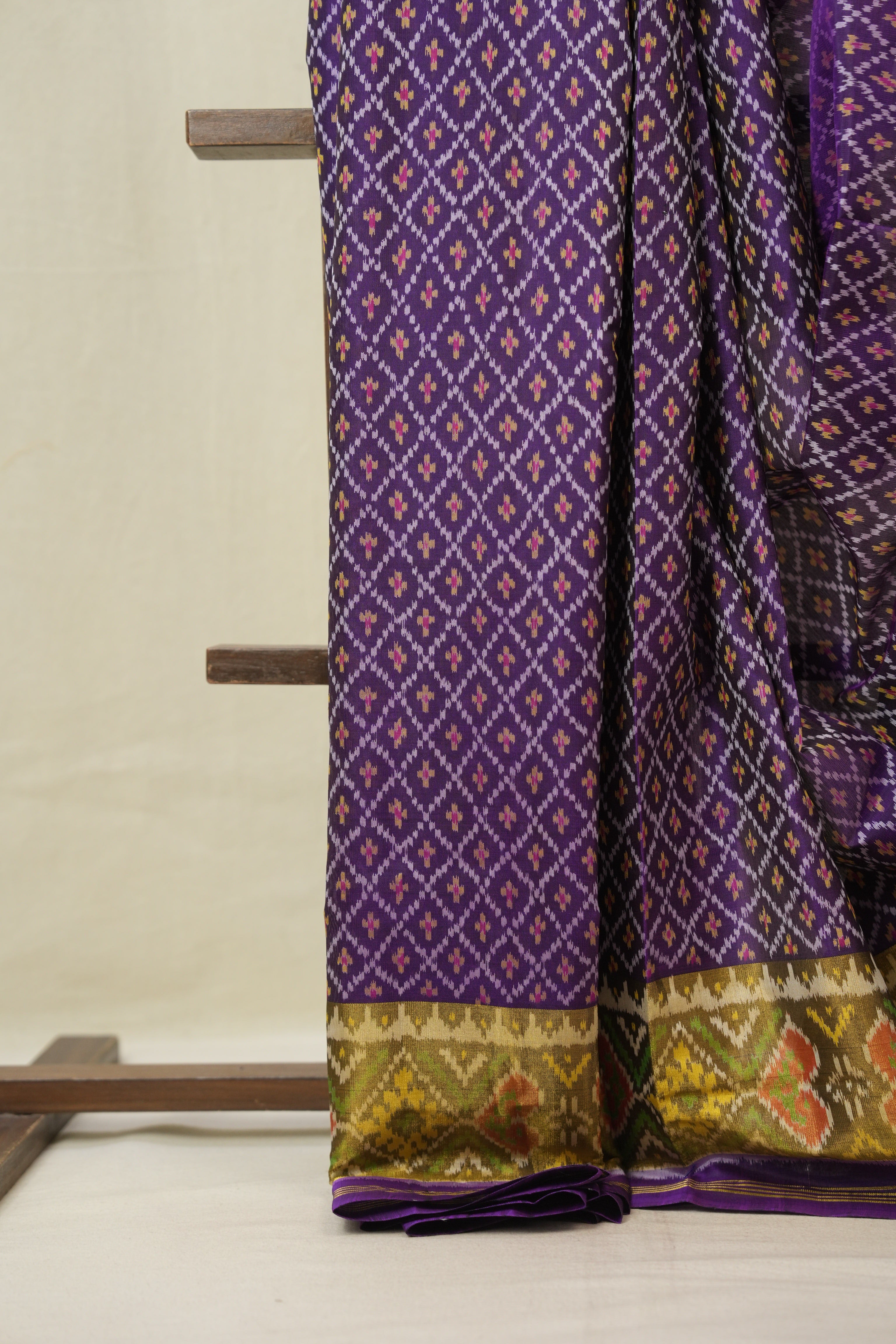 Purple Rajkot Patola Silk Saree - SRPRPSS594
