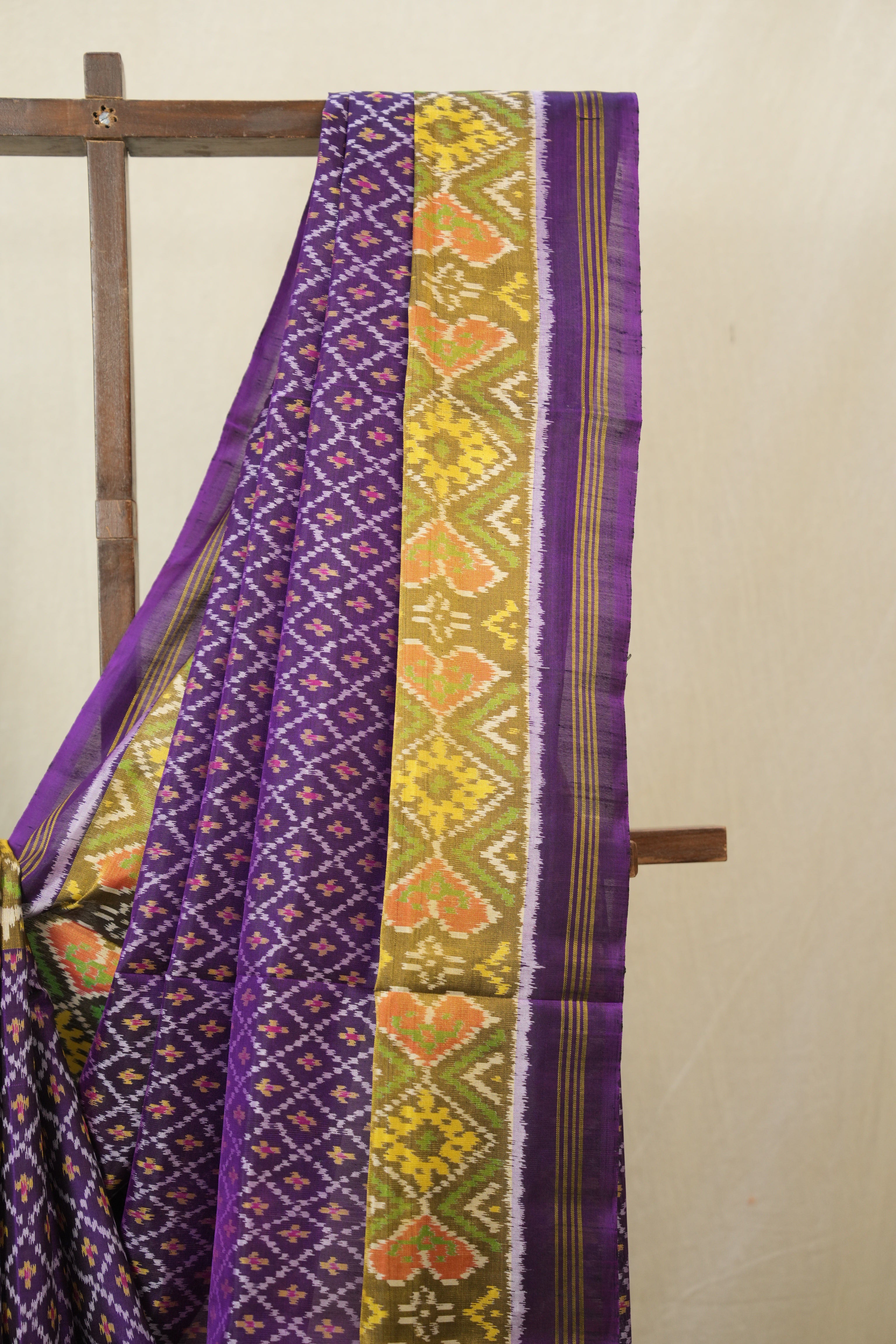 Purple Rajkot Patola Silk Saree - SRPRPSS594