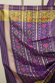 Purple Rajkot Patola Silk Saree - SRPRPSS594