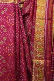 Pink Rajkot Patola Silk Saree - SRPRPSS595