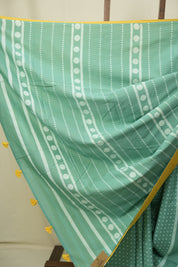 Aqua HBP Cotton Saree - SRACS3558