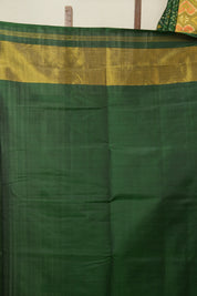 Green Rajkot Patola Silk Saree - SRGRPSS597