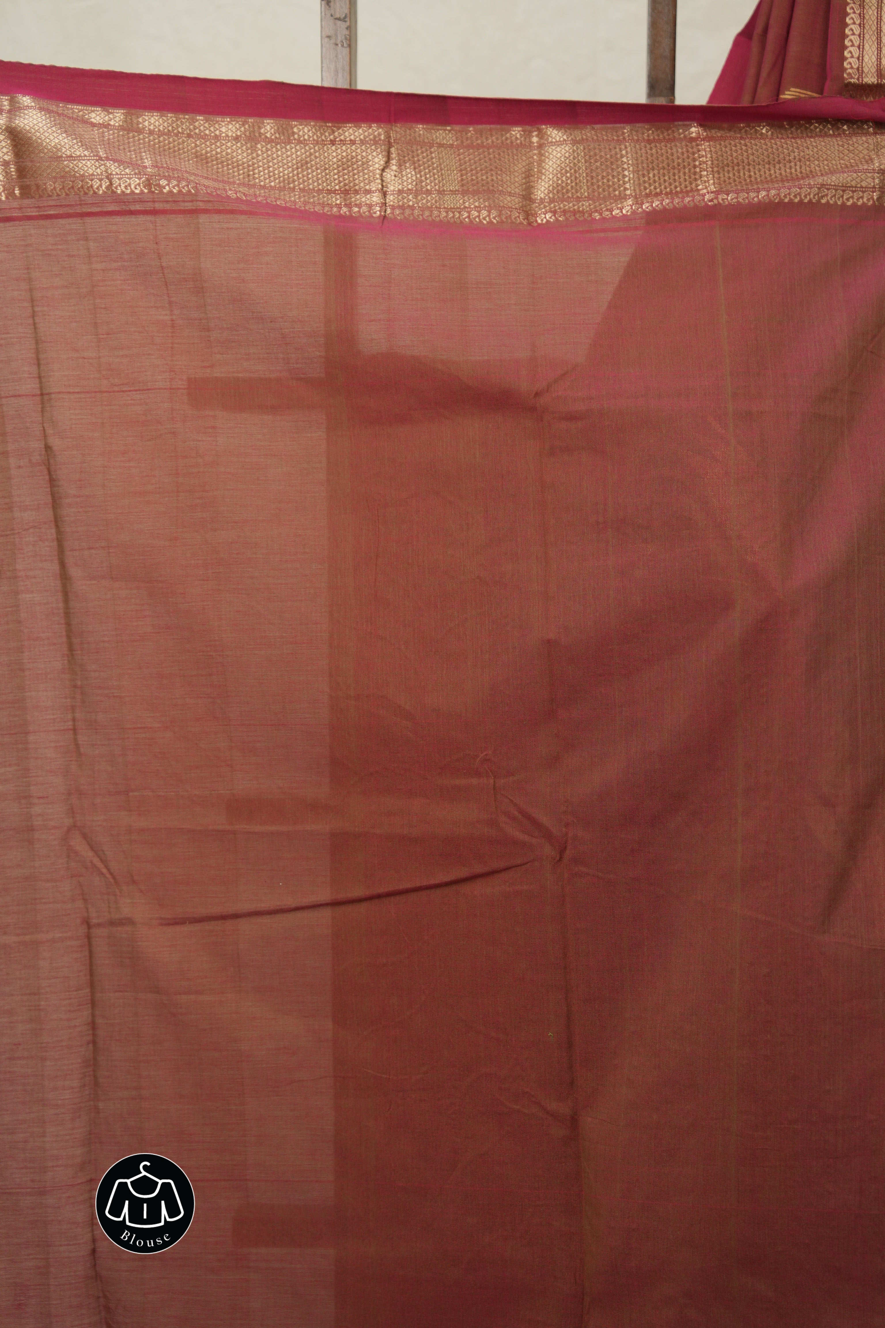 Two Tone Maroon Paithani Saree - SRTTMCPS708