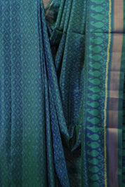 Peacock Green Rajkot Patola Silk Saree - SRPGRPSS598