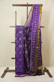 Purple Rajkot Patola Silk Saree - SRPRPSS599