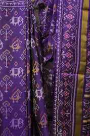 Purple Rajkot Patola Silk Saree - SRPRPSS599