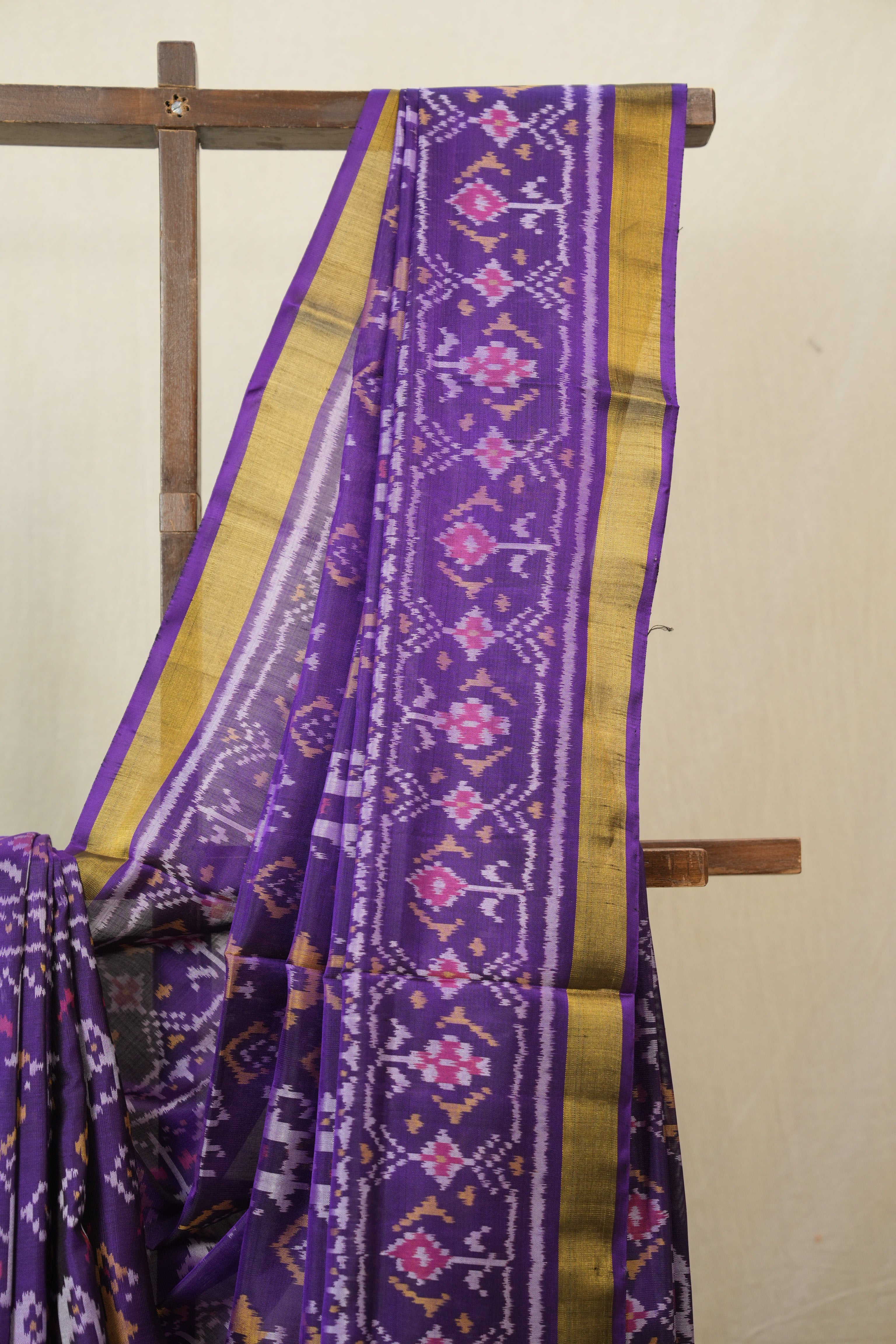 Purple Rajkot Patola Silk Saree - SRPRPSS599