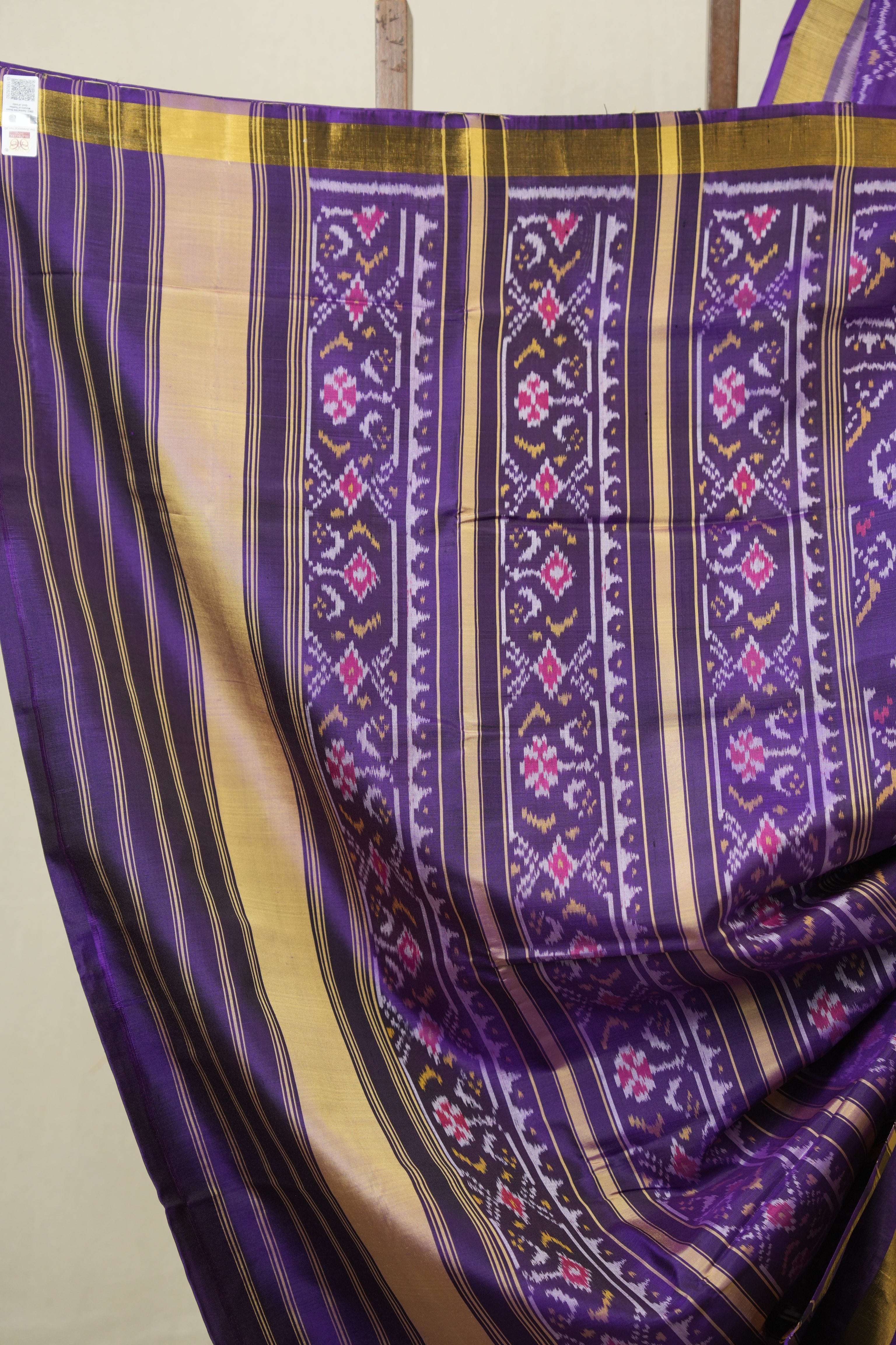 Purple Rajkot Patola Silk Saree - SRPRPSS599