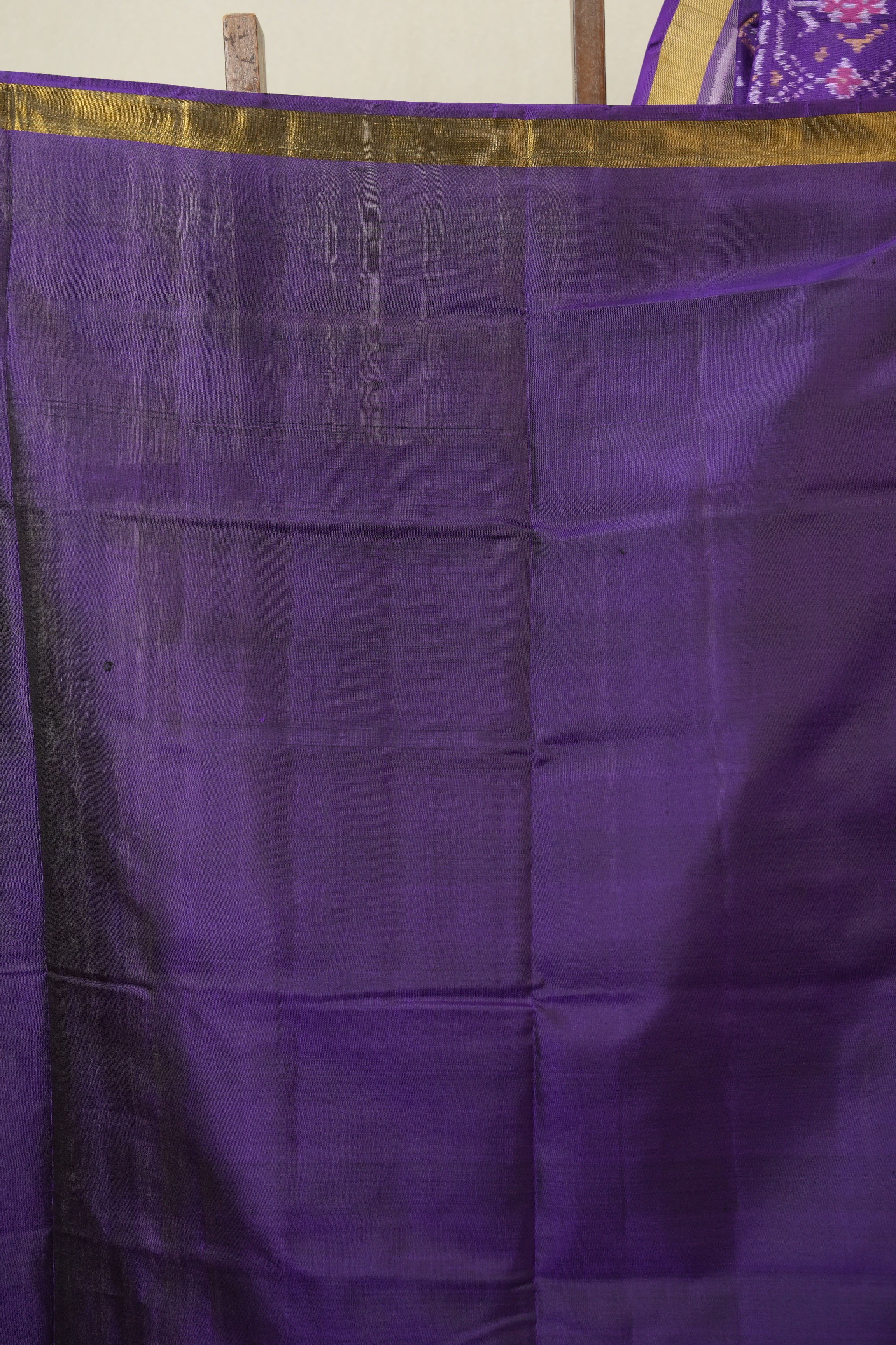 Purple Rajkot Patola Silk Saree - SRPRPSS599