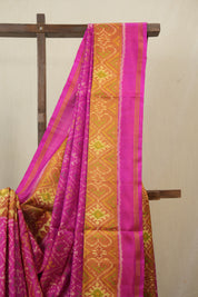 Pink Rajkot Patola Silk Saree - SRPRPSS600