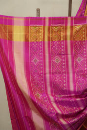 Pink Rajkot Patola Silk Saree - SRPRPSS600