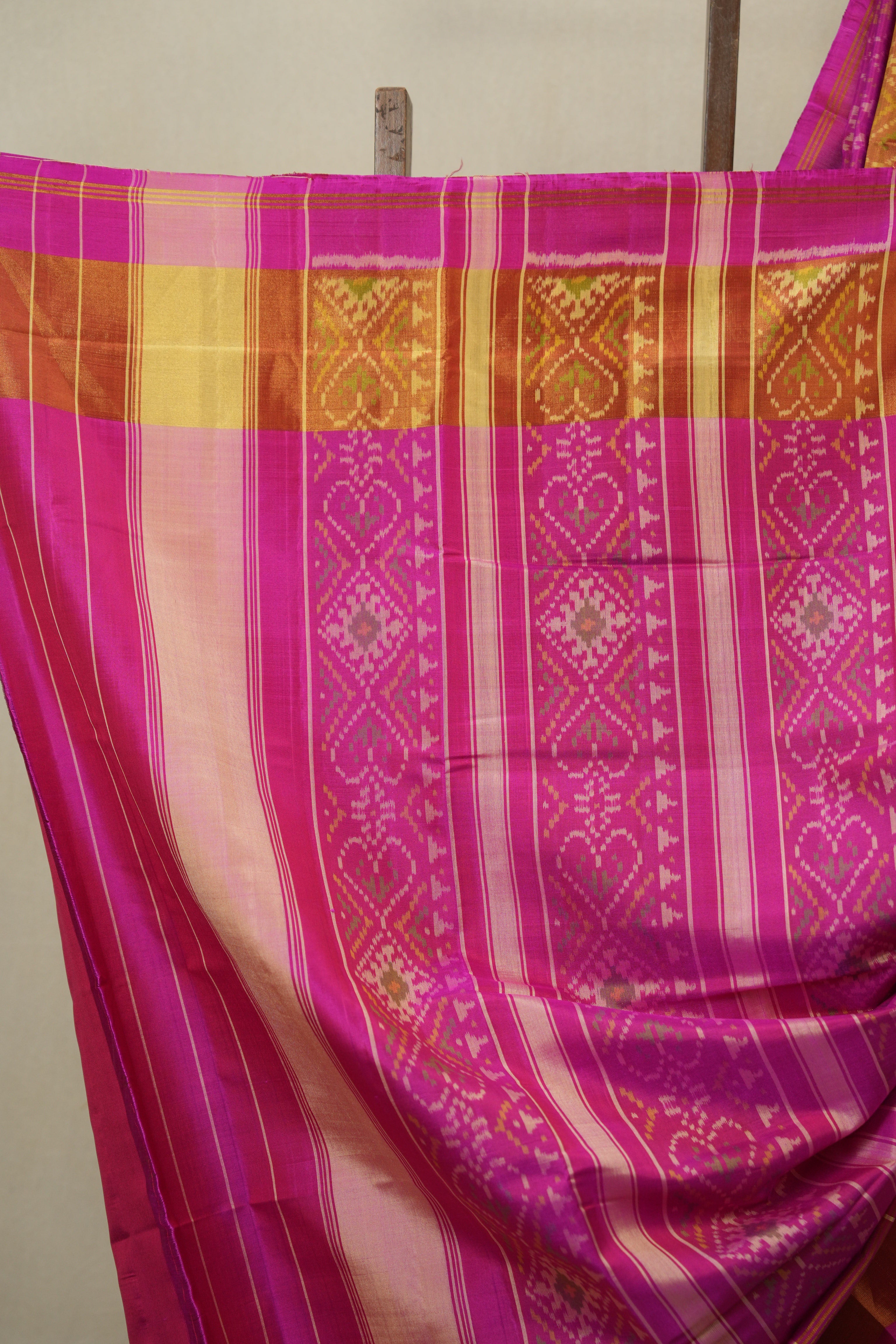 Pink Rajkot Patola Silk Saree - SRPRPSS600
