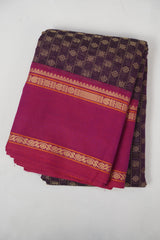 Purple Kanchi Cotton Saree - SRPKCS1340