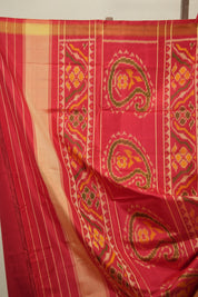 Red Rajkot Patola Silk Saree - SRRRPSS601
