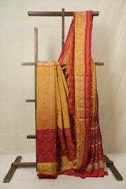 Red Rajkot Patola Silk Saree - SRRRPSS602