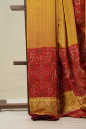 Red Rajkot Patola Silk Saree - SRRRPSS602