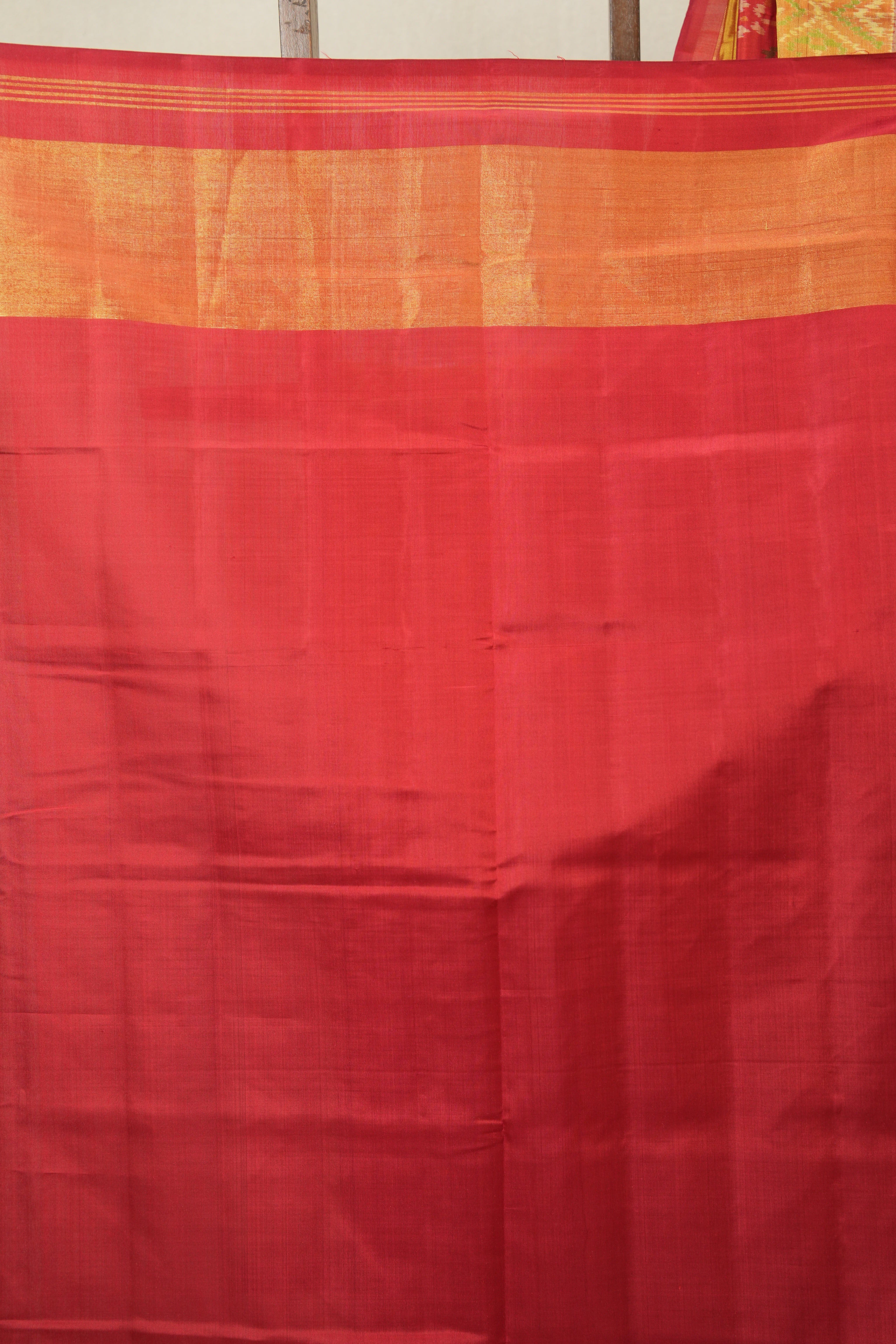 Red Rajkot Patola Silk Saree - SRRRPSS602