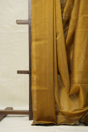 Metallic Gold Maheshwari Saree - SRMGMS988