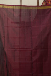 Maroon Rajkot Patola Silk Saree - SRMRPSS604