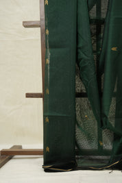 Green Maheshwari Saree - SRGMS984