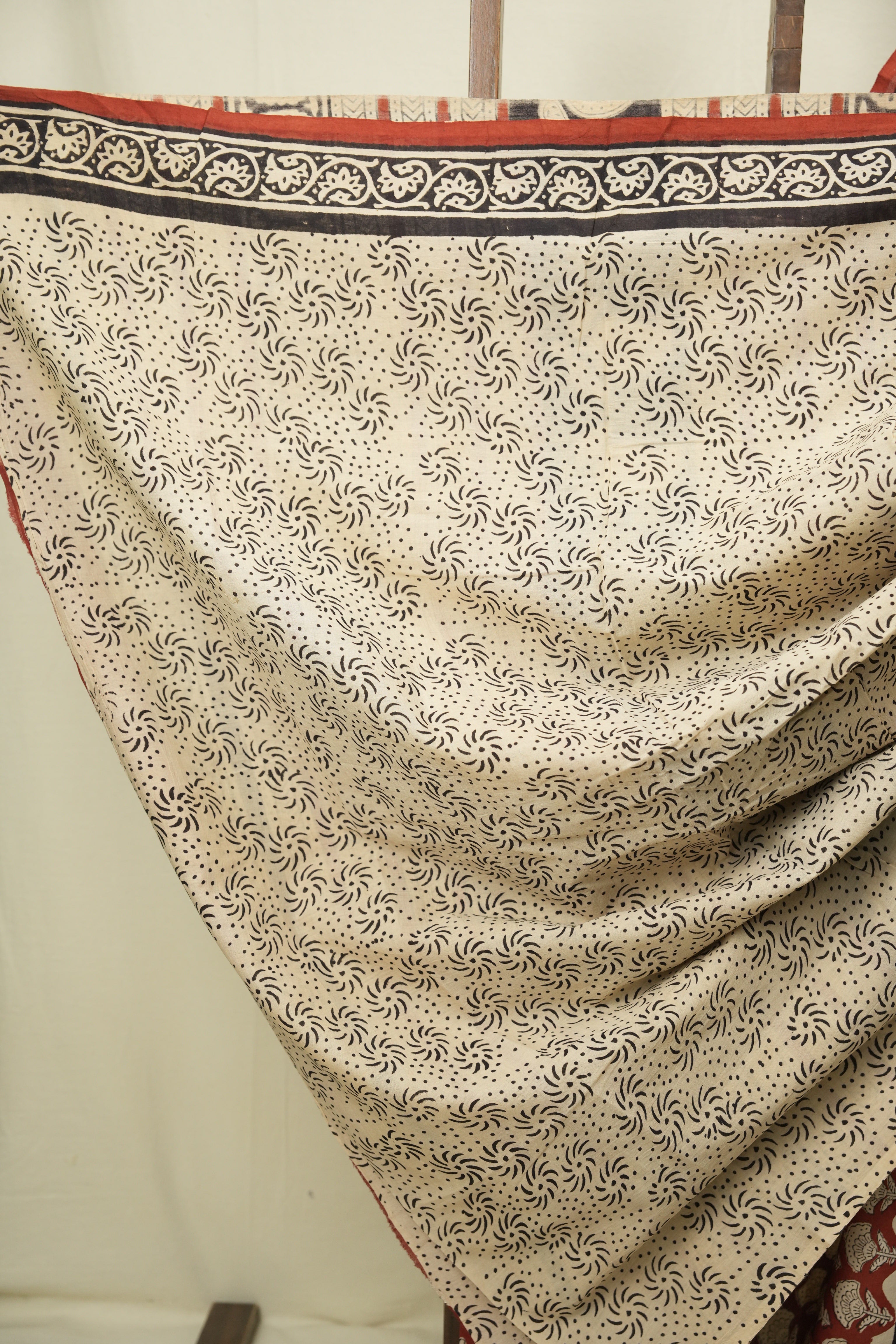 Maroon HBP Cotton Saree - SRMCS3635