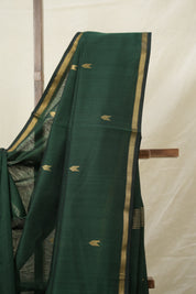 Green Maheshwari Saree - SRGMS984
