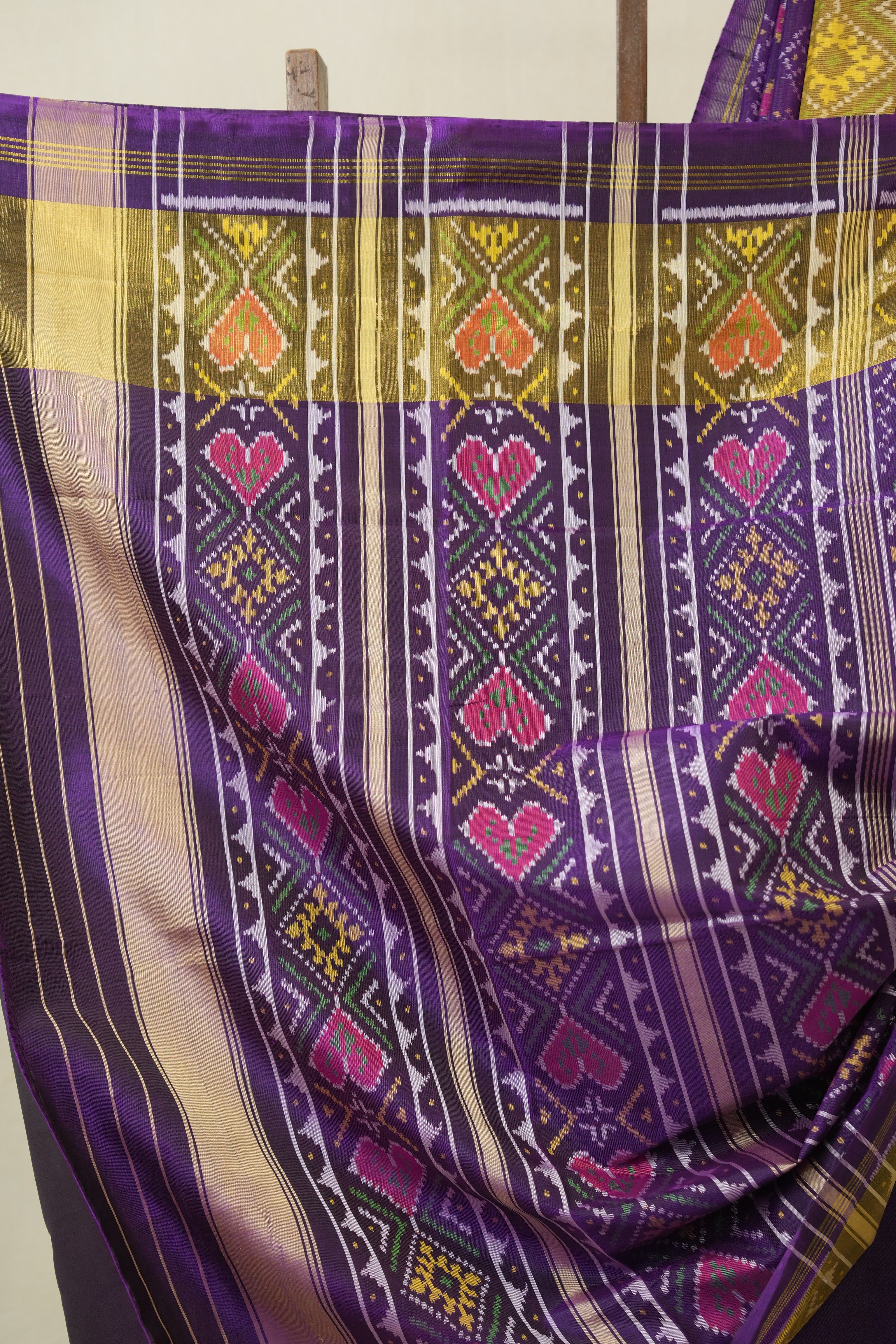 Purple Rajkot Patola Silk Saree - SRPRPSS606