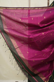 Green Maheshwari Saree - SRGMS985