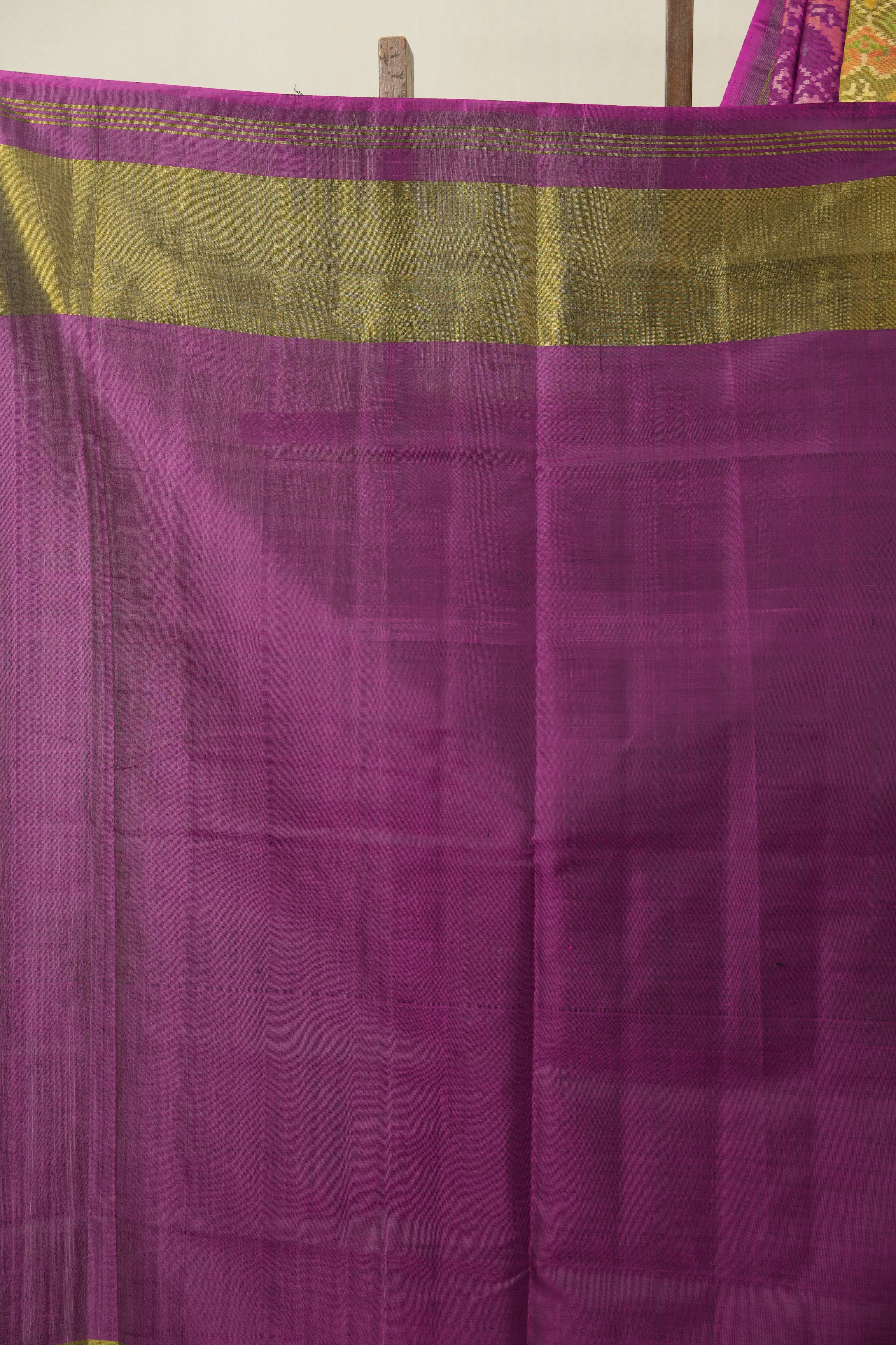 Magenta Pink Rajkot Patola Silk Saree - SRMPRPSS607