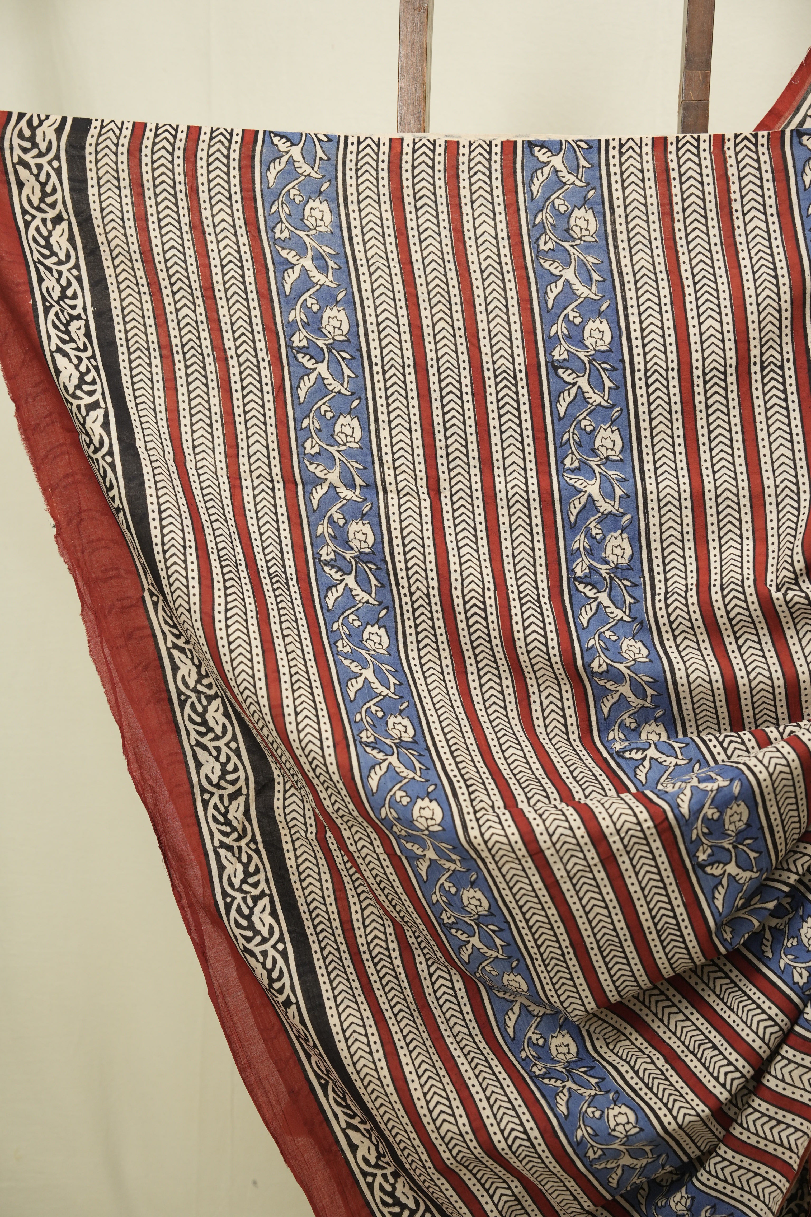 Maroon HBP Cotton Saree - SRMCS3632