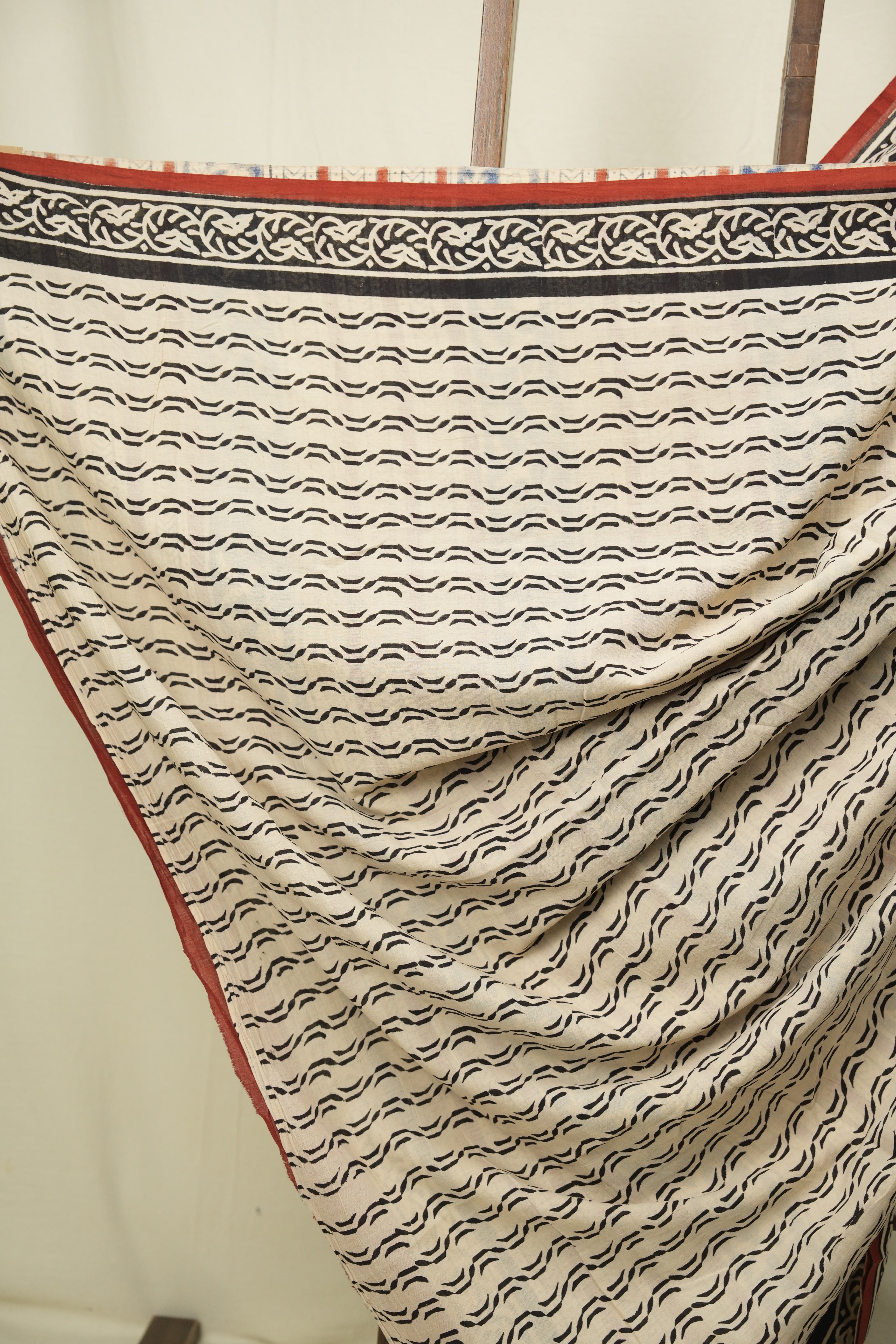 Maroon HBP Cotton Saree - SRMCS3632