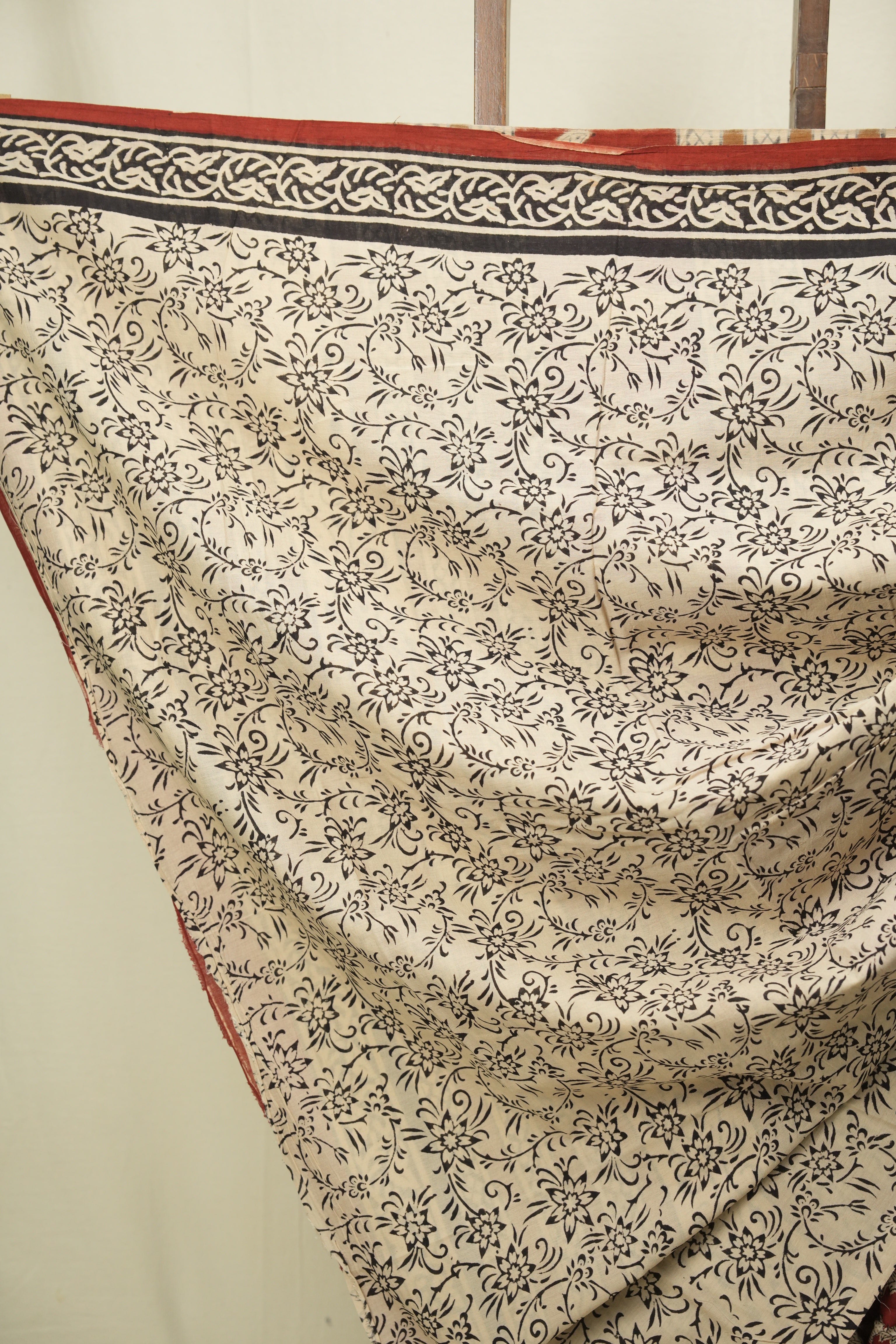 Maroon HBP Cotton Saree - SRMCS3633