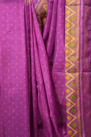 Light Purple Rajkot Patola Silk Saree - SRLPRPSS609