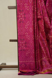 Pink Rajkot Patola Silk Saree - SRPRPSS610