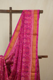 Pink Rajkot Patola Silk Saree - SRPRPSS610