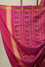 Pink Rajkot Patola Silk Saree - SRPRPSS610