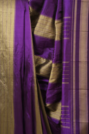 Violet Silk Ilkal Saree  - SRVSIS183