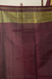 Maroon Rajkot Patola Silk Saree - SRMRPSS611