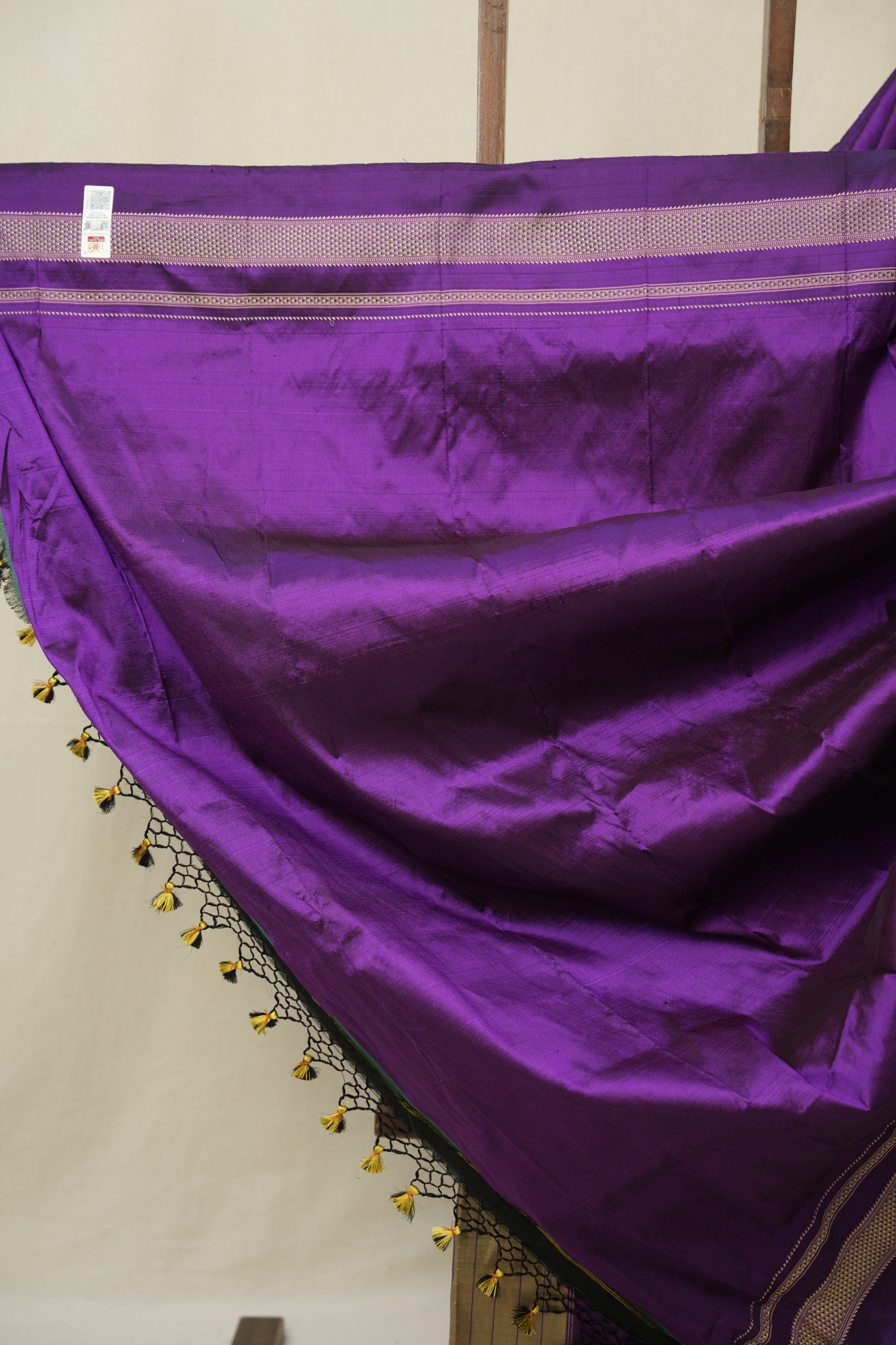 Violet Silk Ilkal Saree  - SRVSIS183