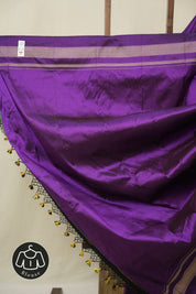 Violet Silk Ilkal Saree  - SRVSIS183