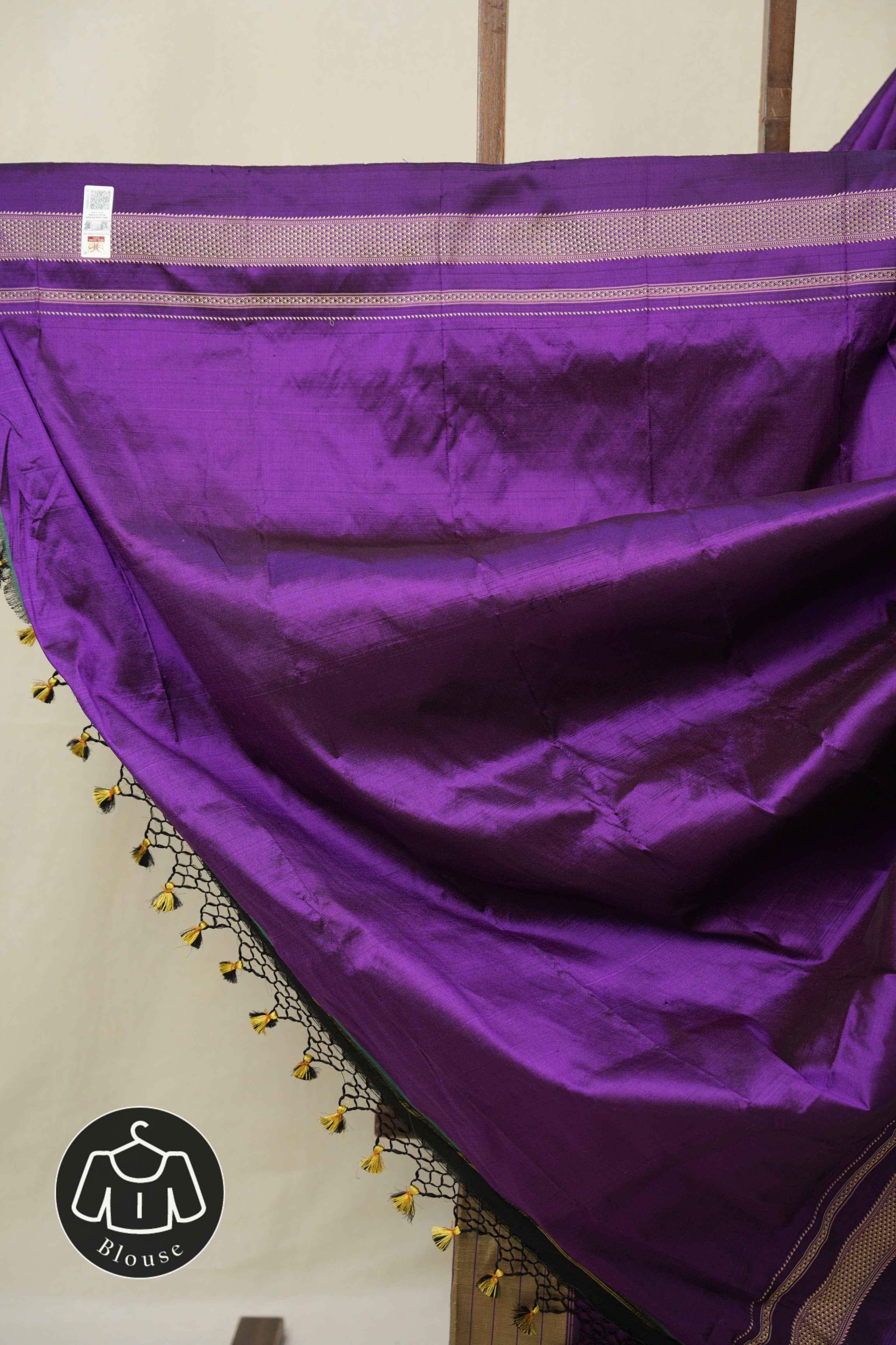 Violet Silk Ilkal Saree  - SRVSIS183
